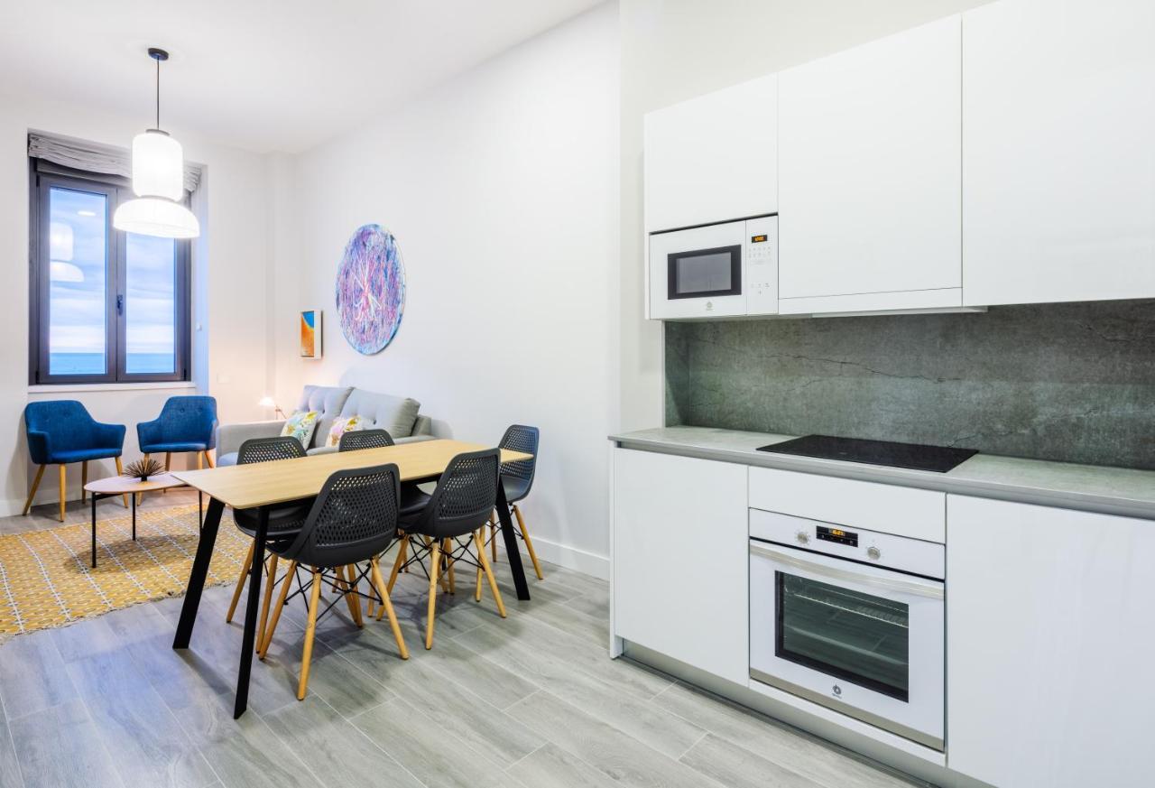Apartamentos La Xiuca Playa Gijón Dış mekan fotoğraf